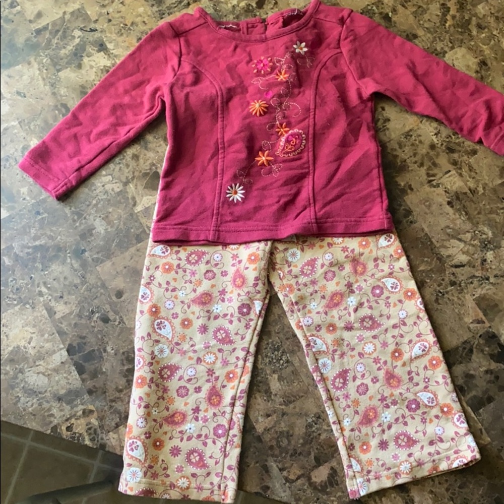 No brand tag but size tag is 24M .